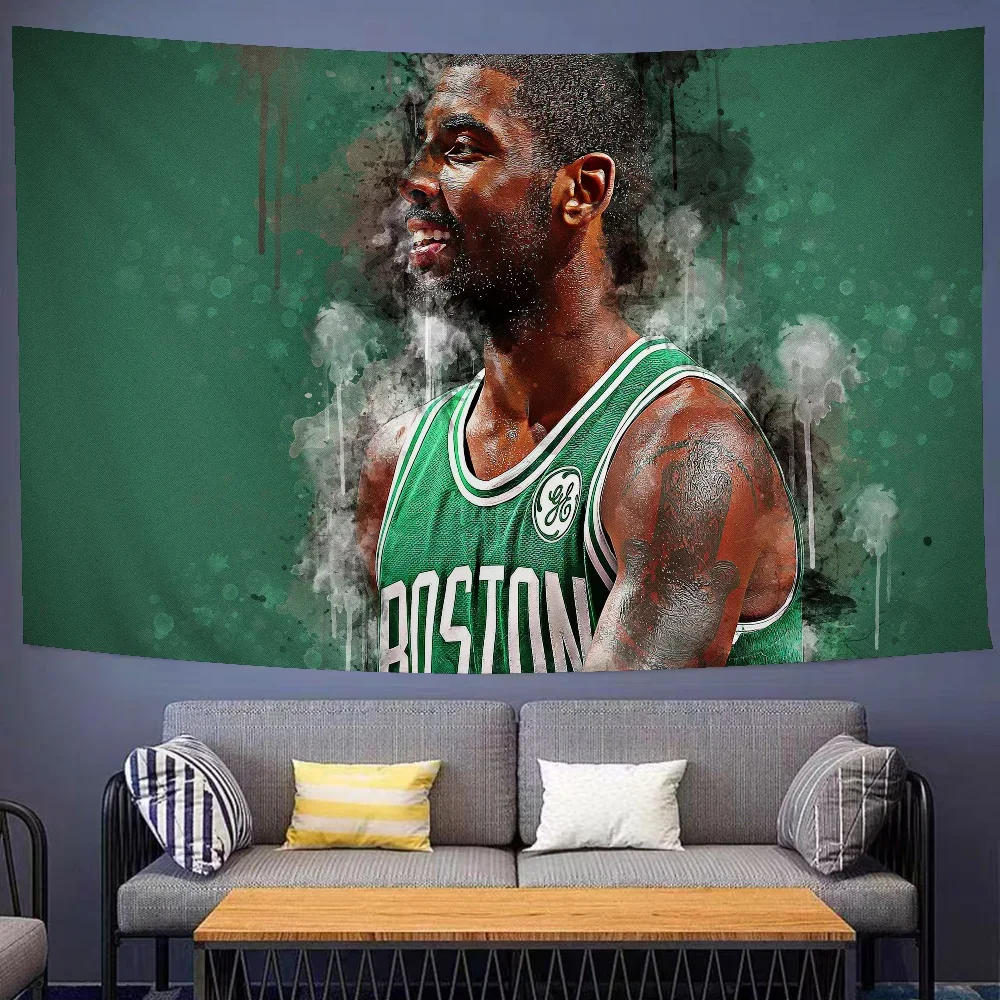 Sports Star Kyrie Irving Hanging Tapestry Indian Buddha Wall Decoration Witchcraft Bohemian Hippie Cheap Hippie Wall Hanging