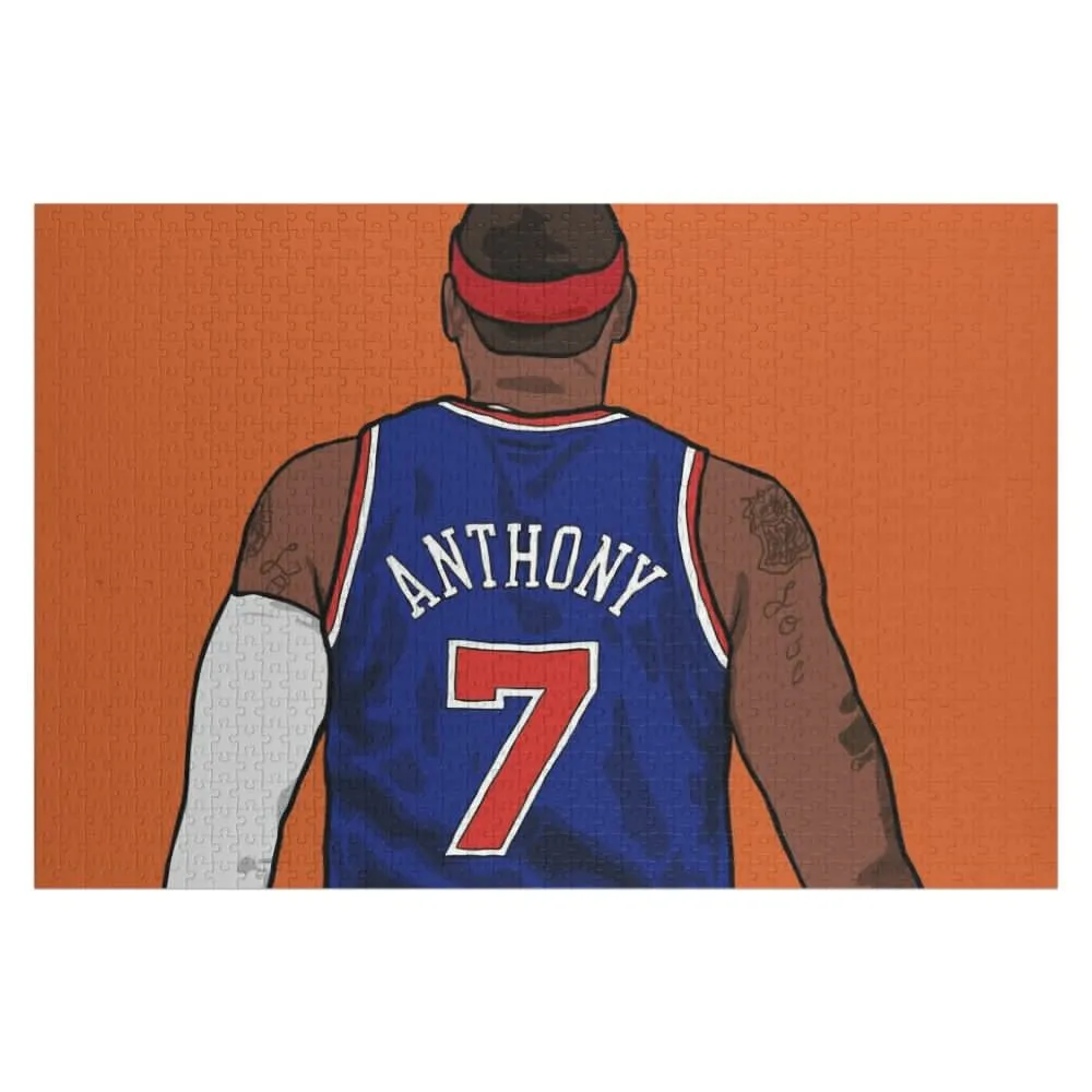 Carmelo Back-To Jigsaw Puzzle Photo Personalized Gifts Scale Motors Personalized Name Toddler Toys Puzzle