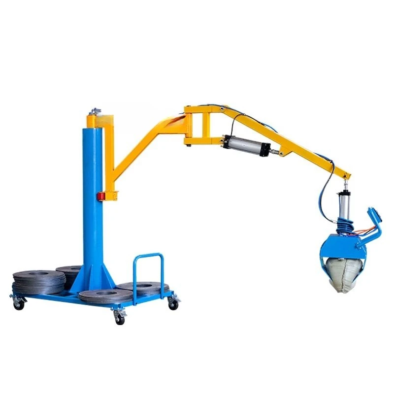 

Pneumatic mechanical breakthrough point universal manipulator cement handling artifact mobile manipulator