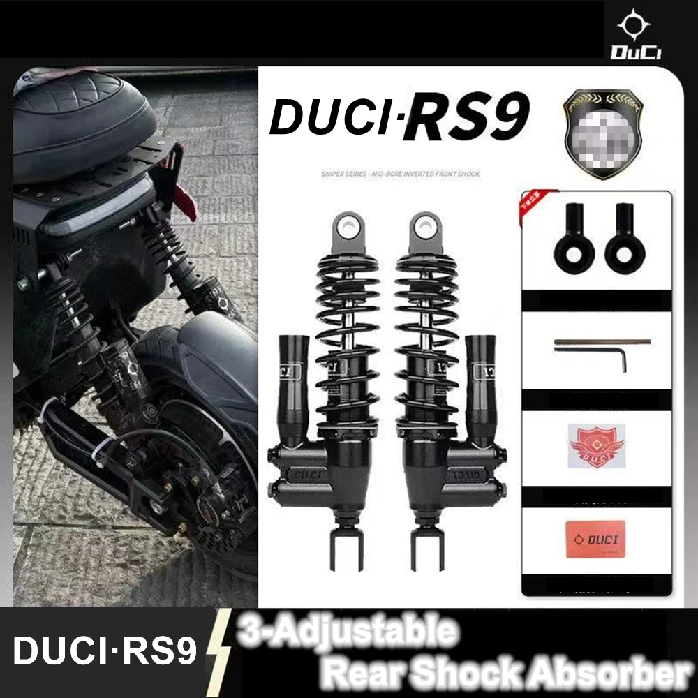 290mm/320mm 3-Adjustable Preload Damping Invert Rear Shock Absorber For Yamaha Xmax Aerox Nmax155 Pcx125 RSZ NIU Ninebot Scooter