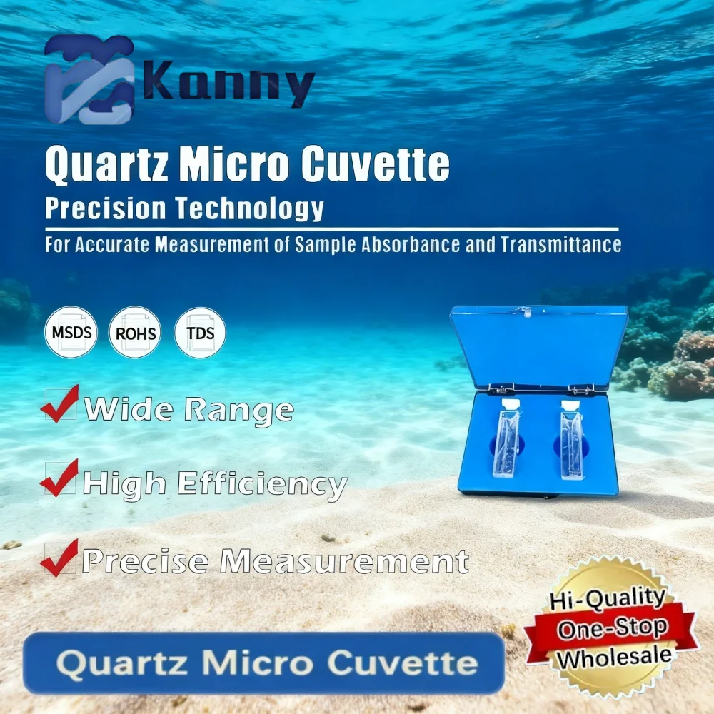 Quartz Micro Cuvette for Precise Optical Measurements and Laboratory Applications Original Product