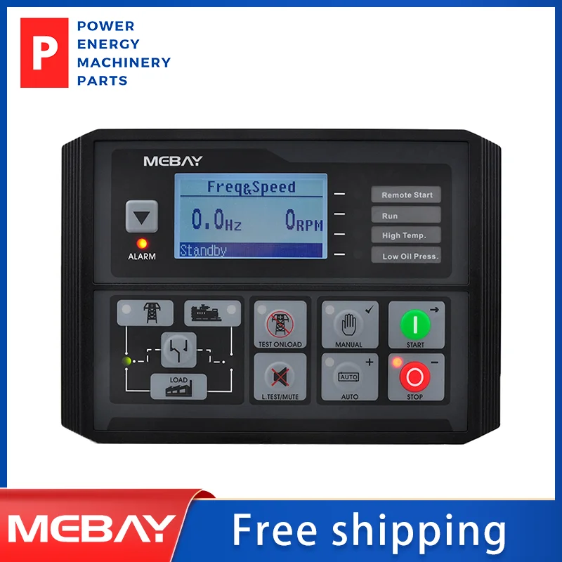 

Genuine DC42DR MK3 Diesel Generator Controller Gasoline Module Genset Start Stop Parameters Monitoring RS485