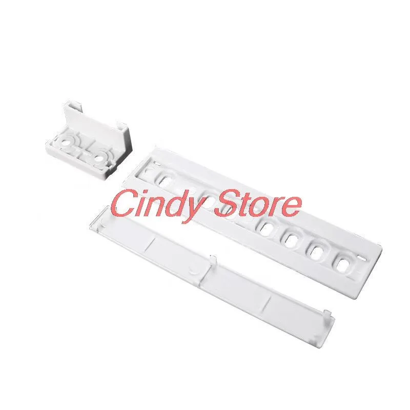 Integrated fridge door plastic mounting bracket fixing slide kit for freezer refrigerator door shelf rail for refrigerator