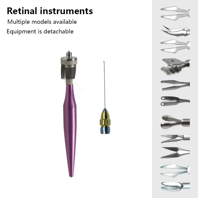 23g Retinal Forceps/ Scissors Titanium Handle Ophthalmic Surgical Instruments