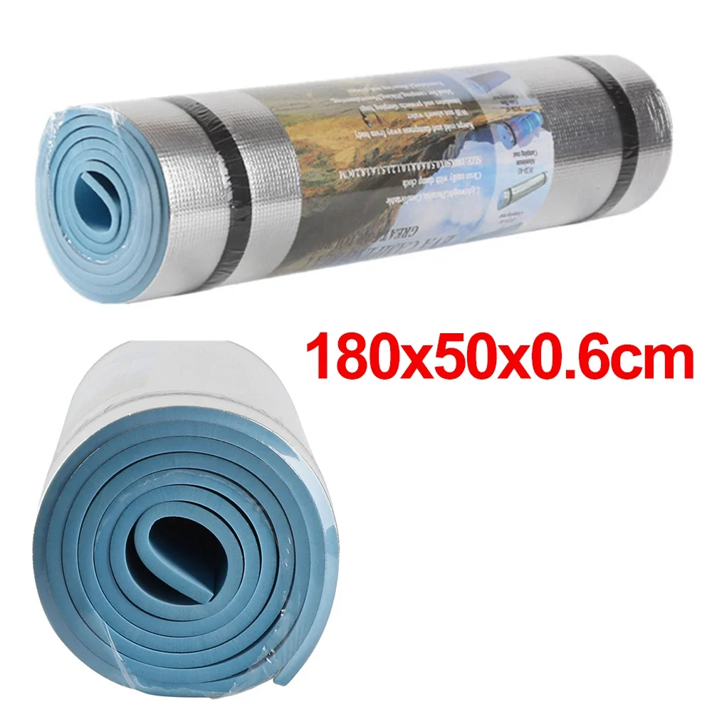 

6mm Thick EVA Yoga Mat Moisture-proof Outdoor Non-Slip Durable Camping Picnic Mat 1800x500x6mm Exercise Gym Fitness Workout