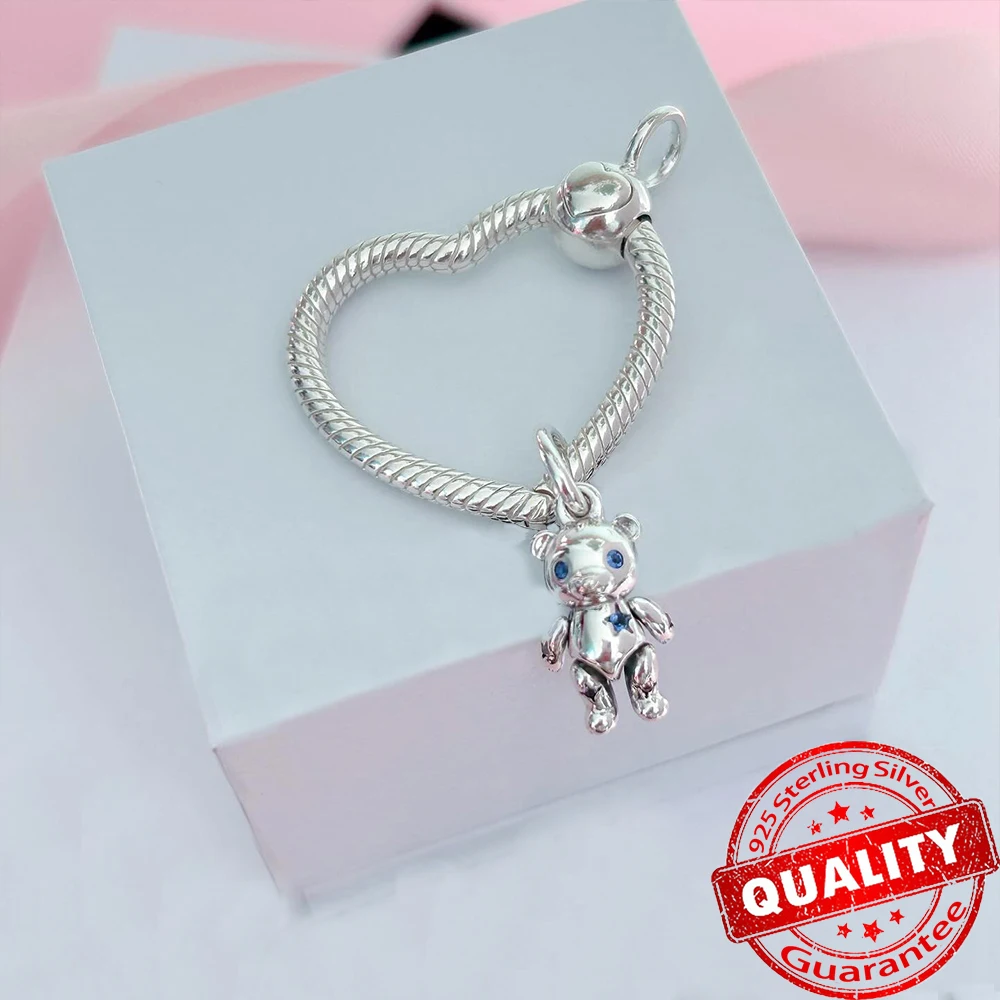 Colgante de plata de ley 925 para mujer, abalorio de calabaza y árbol de Navidad, compatible con pulsera Pandora, joyería fina artesanal, regalos de Navidad, novedad