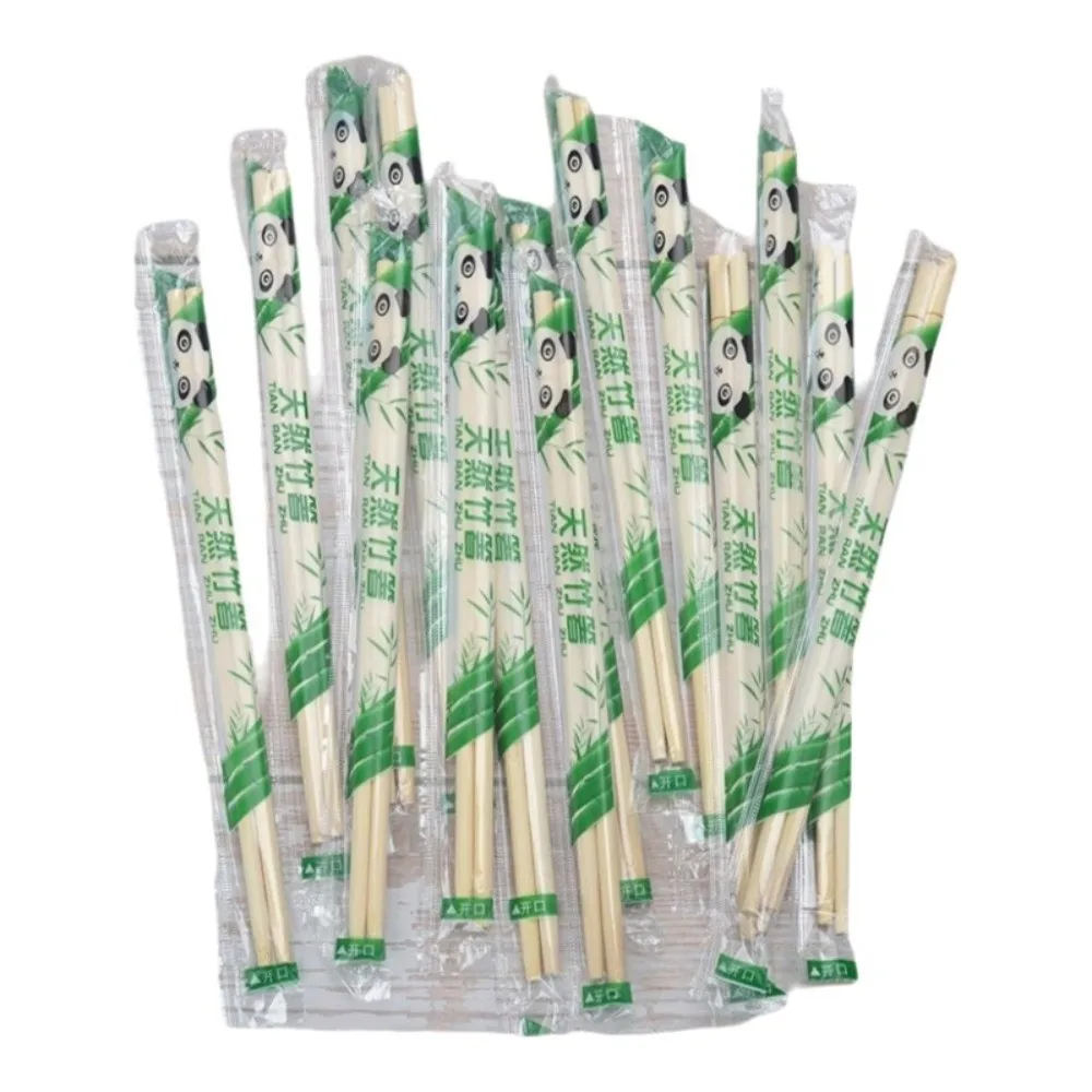 50/100pairs Hygienic Disposable Chopsticks Individual Package Portable Bamboo Chopsticks Single-use
