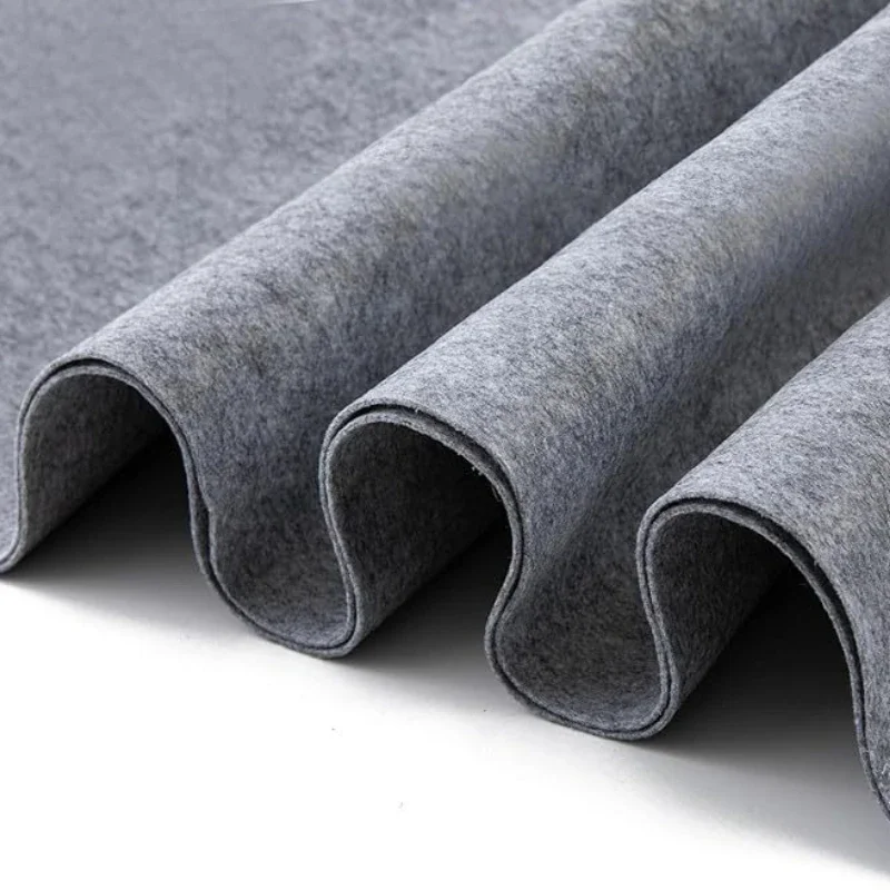Hard Self-adhesive Felt Sheet 3mm Thick 100x100cm Non-woven Fabric Hand Embroidered Felt Accessories DIY Craft Supplies
