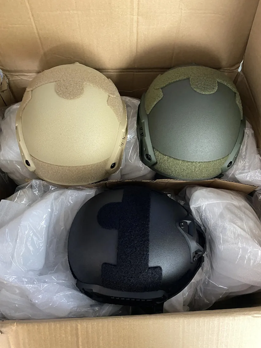 Casco táctico Fast MH PJ Airsoft Paintball, cascos de combate para deportes al aire libre, equipo de protección para la cabeza de salto