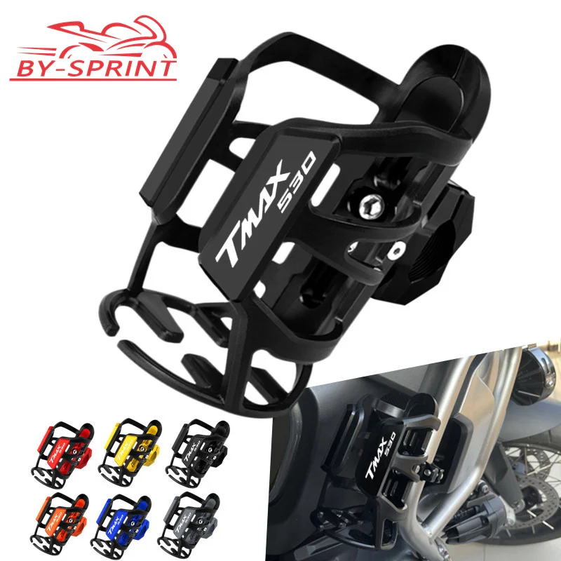 

Hot Sale For Yamaha T-MAX530 TMAX 530 SX DX Tmax530 CNC Motorcycle Durable Beverage Water Bottle Drink Cup Holder Mount