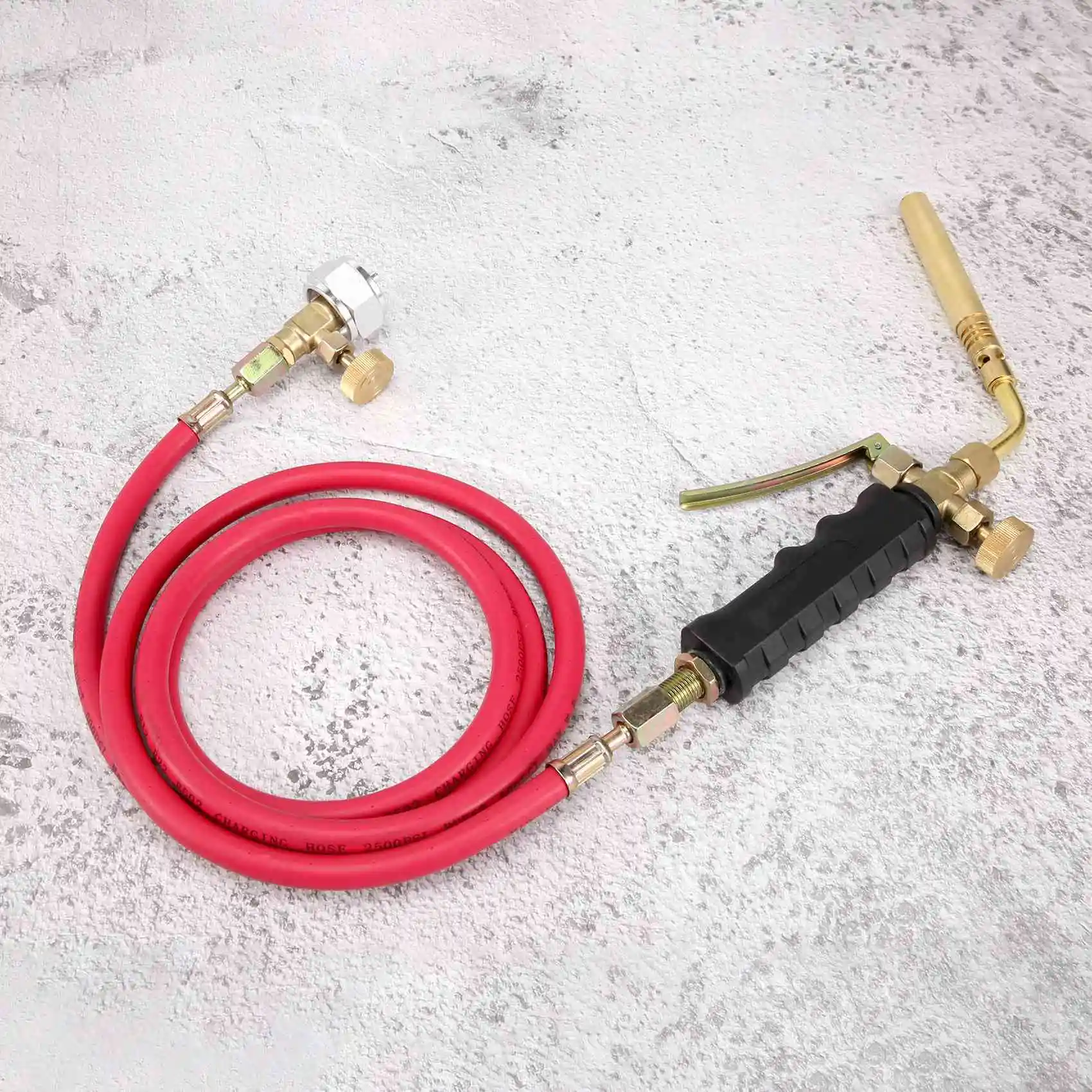 BVBV Antorcha de soldadura de soldadura de soldadura Antorcha de soldadura de propano MAPP con manguera de 1,6 M