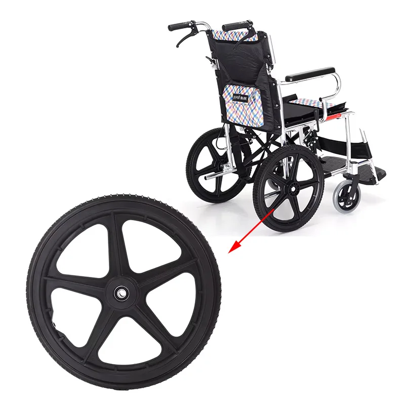 

14x1.75 solid wheel wheelchair accessories, Suitable for bicycle accessories, 14 inch solid rear wheel tire accessories