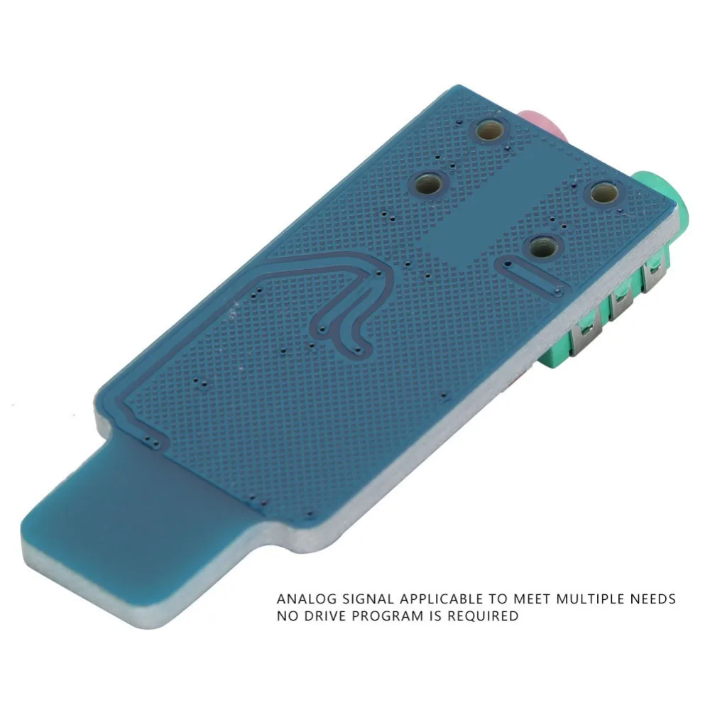 

Внешняя звуковая карта CM108, драйверы не требуются, миниатюрный размер, USB-звуковая карта, для использования с ноутбуком