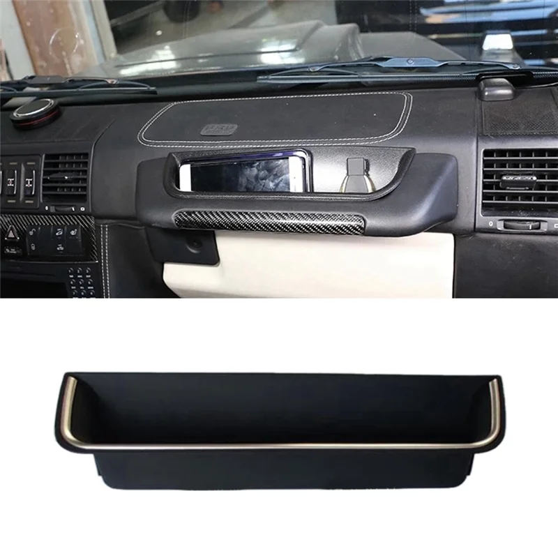 Car Copilot Storage Box Accessories for Mercedes-Benz G-Class W464 G500 G63 G350 G500 Interior Accessories Organizers