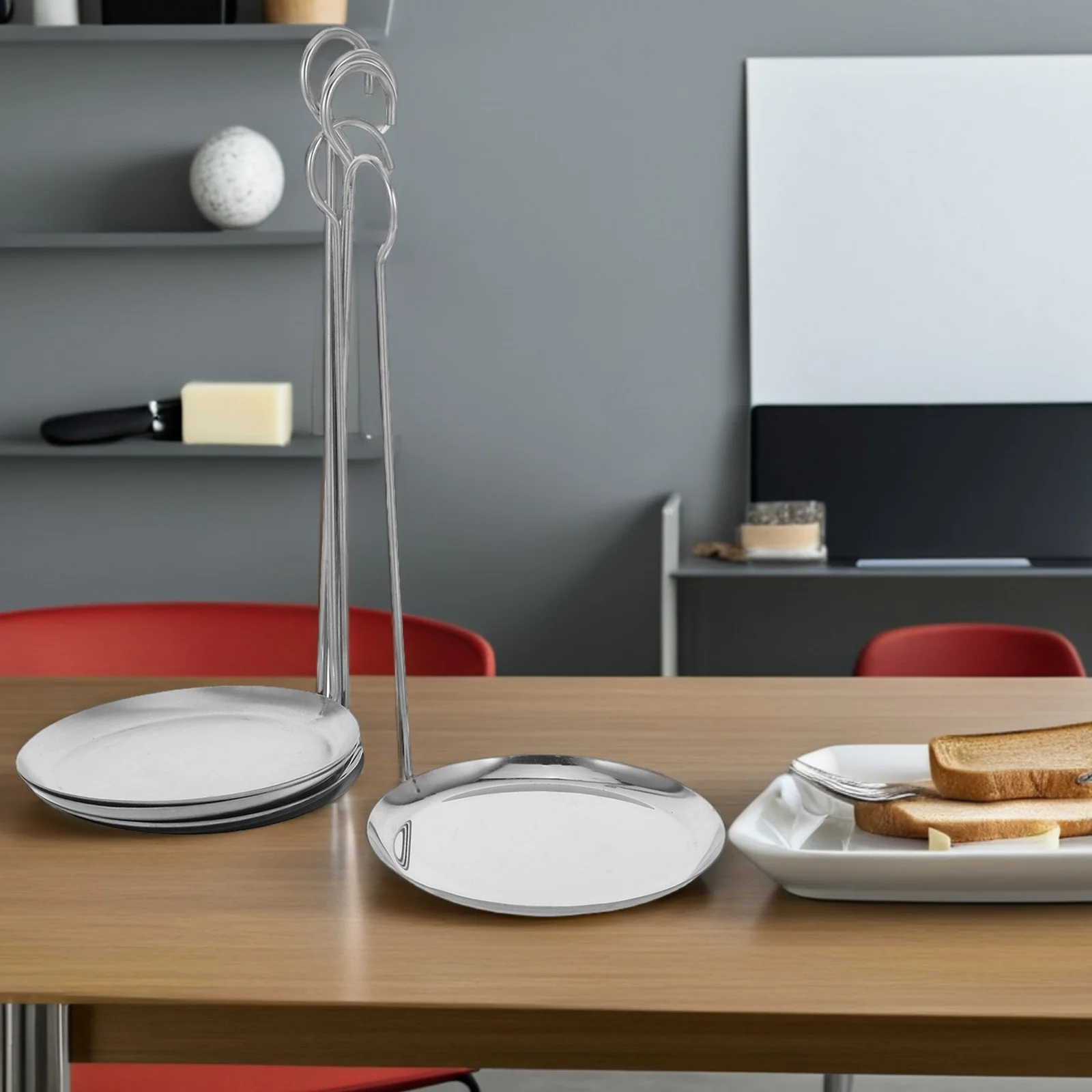 

5Pcs Egg Frying Mold Stainless Steel Nonstick Pancake Tool for Shaped Breakfast Snacks Easy Release Cooking Gadgets Kitchen