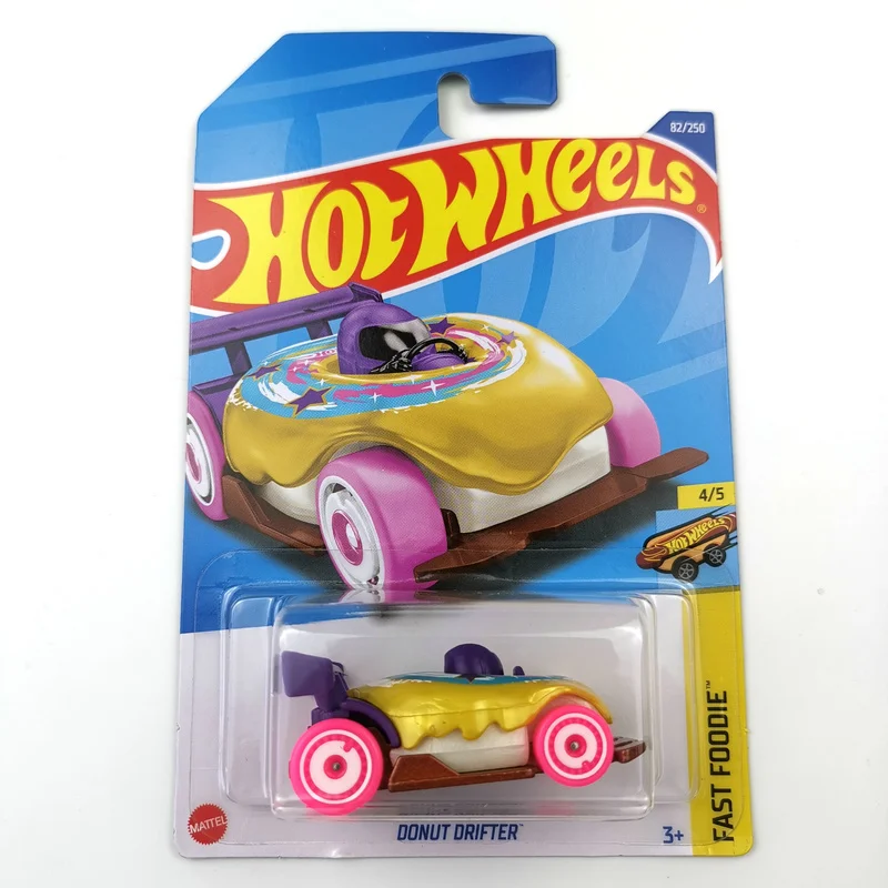 2024-150 / 2022-82 Hot Wheels Cars DONUT DRIFTER 1/64 Metal Die-cast Model Collection Toy Vehicles