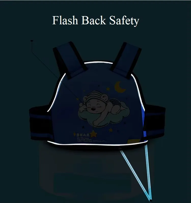 PANGDUBE Kids Safety Harness Adjustable Strap Belt for Electric Car Motorcycle Bike Anti Fall Baby Cycling Gear Child Seat image 2
