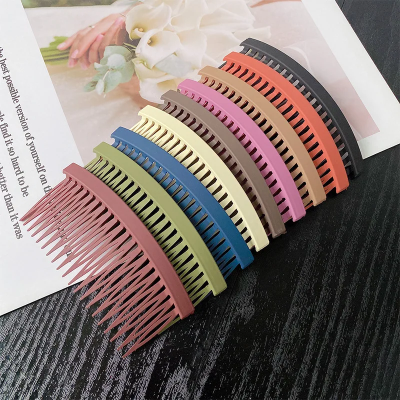 Korean Style Minimalist Frosted Hair Clip Women's Bangs Hair Styling Fashionable And Versatile Hair Accessories For Daily Use