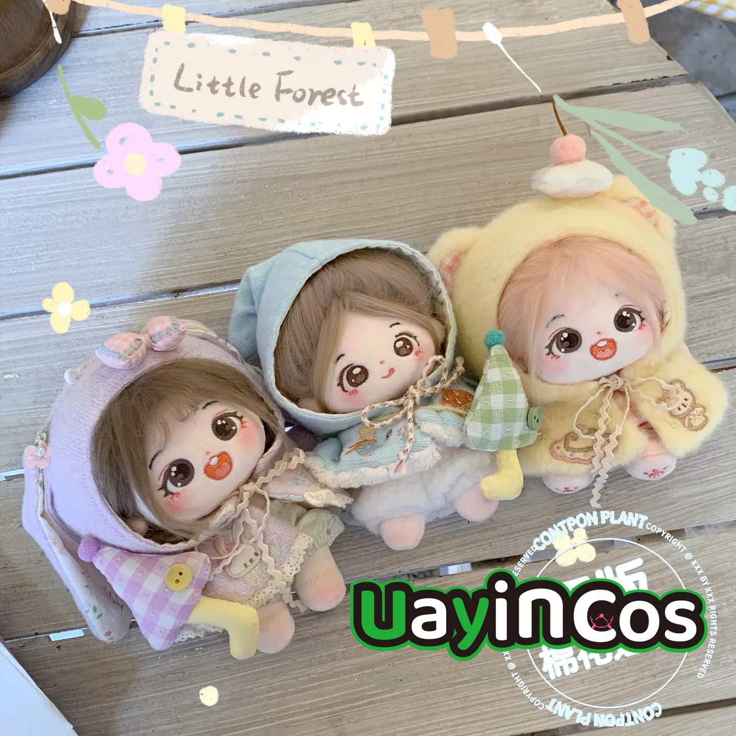 

10cm Doll Clothes Cloak Pants Dress Flower Wings Backpack Dress Skirt Clothing Suit Stuffed Plushies Doll Accessories Anime Toy