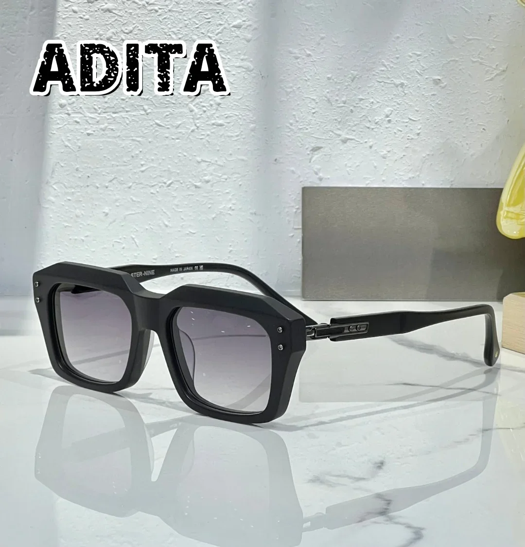 GRANDMASTER NINE DTX464 남성용 최고 품질 선글라스 티타늄 스타일 패션 디자인 선글라스 여성용 박스 포함