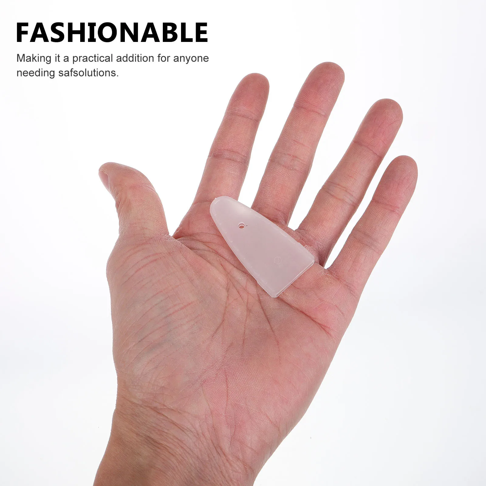 20 قطعة مقص على شكل حرف U أغطية حماية حافظة أمان حادة مقص تلميح يغطي غمد المحمولة لاستخدام مكتب الحديقة #6