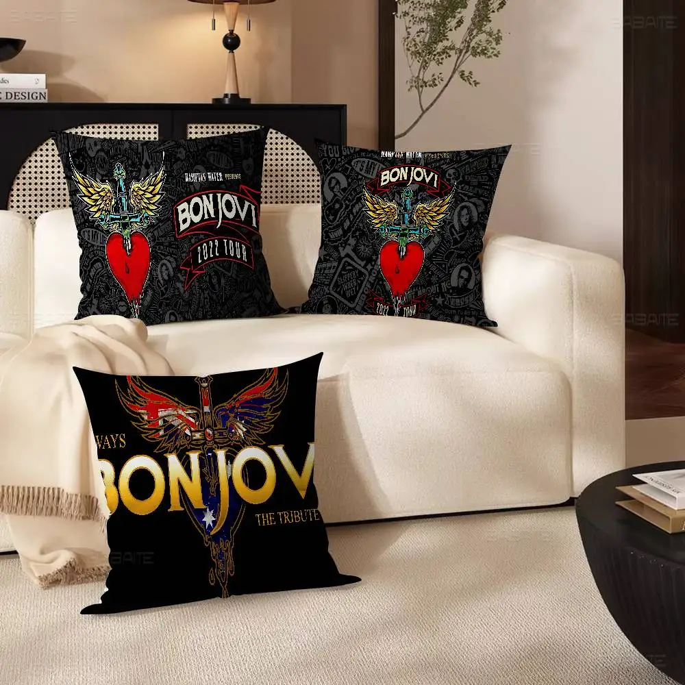 B-BonS J-Jovi Funda de Almohada de Anime para Sofá/Cama, 45x45 cm, a la Moda