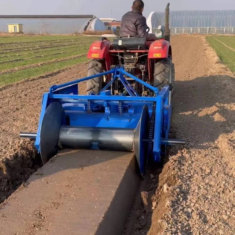 Automation 3 Row Cultivator Ridging Building Agricultural Machine with Tractor Rear Cultivator Strawberry Ridge Making Machine