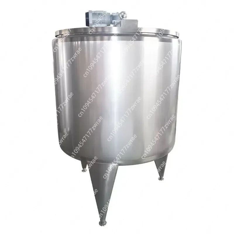 2 Tons Heated Liquid Mixer Stainless Steel Liquid Mixing Tank 3-tons Laundry Detergent Mixer