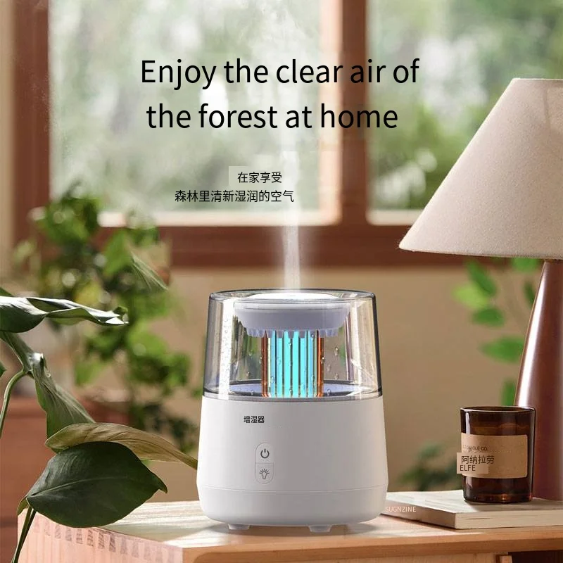 Humidificador Desktop Bedroom Simulation Creative Raindrop Aromatherapy Machine Home Air Conditioning Ultrasonic Humidifier