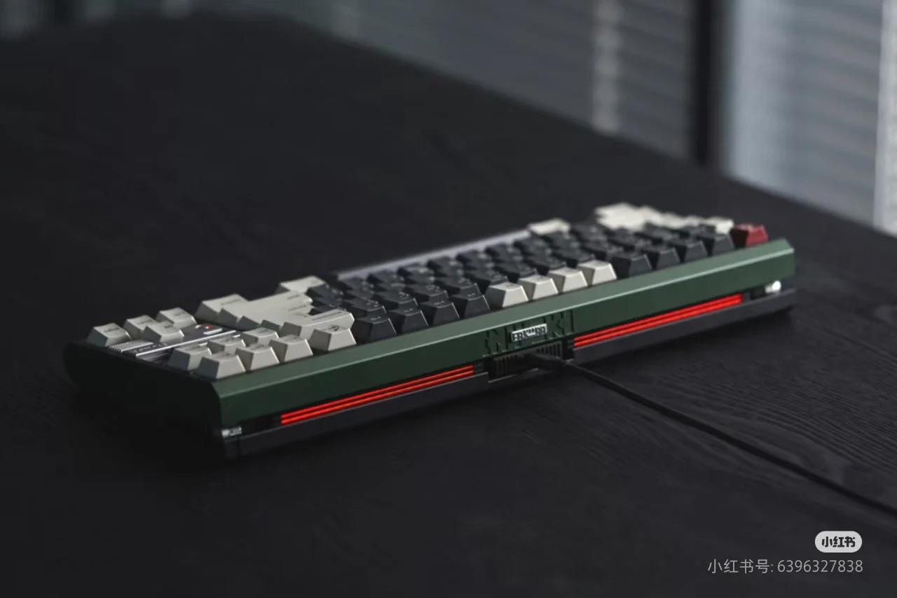 MY-2K 80 custom keyboard (random keycaps) finished product
