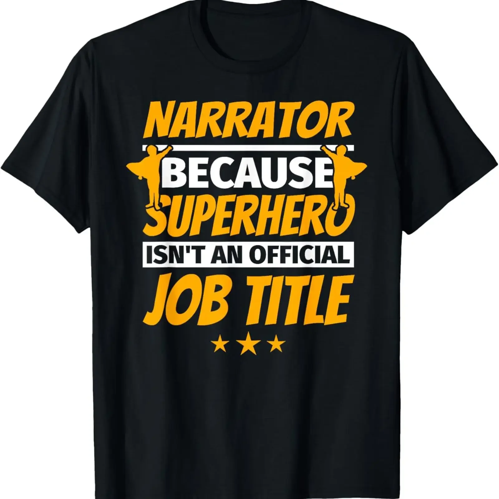 NARRATOR Funny Humor T Shirt vintage Washed fashion Casual designer clothes Stylish homme graphic Top For Everyday Wear