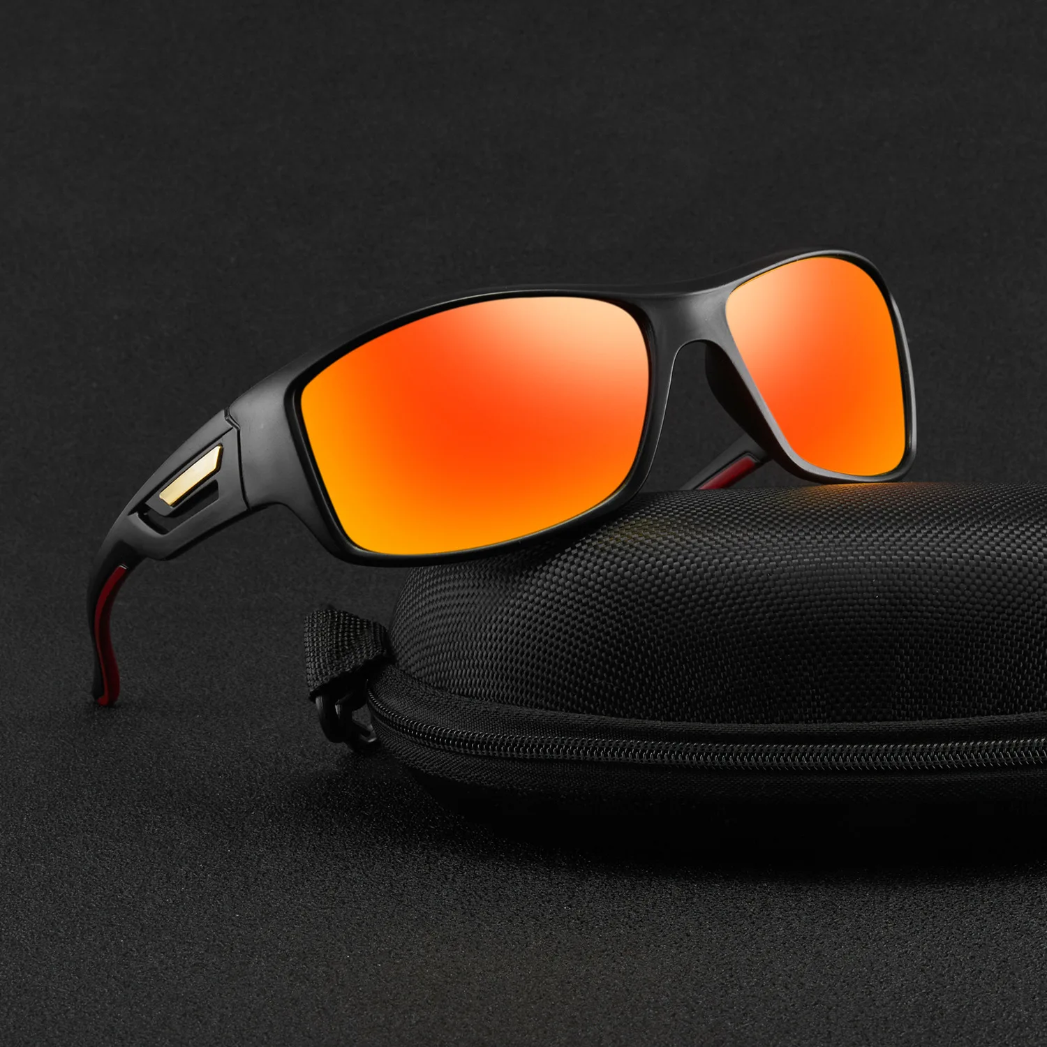 2026 Sports Polarized Sunglasses Camouflage Wraparound Frame Multicolor Lenses for Driving Fishing UV Protection Unisex Eyewear