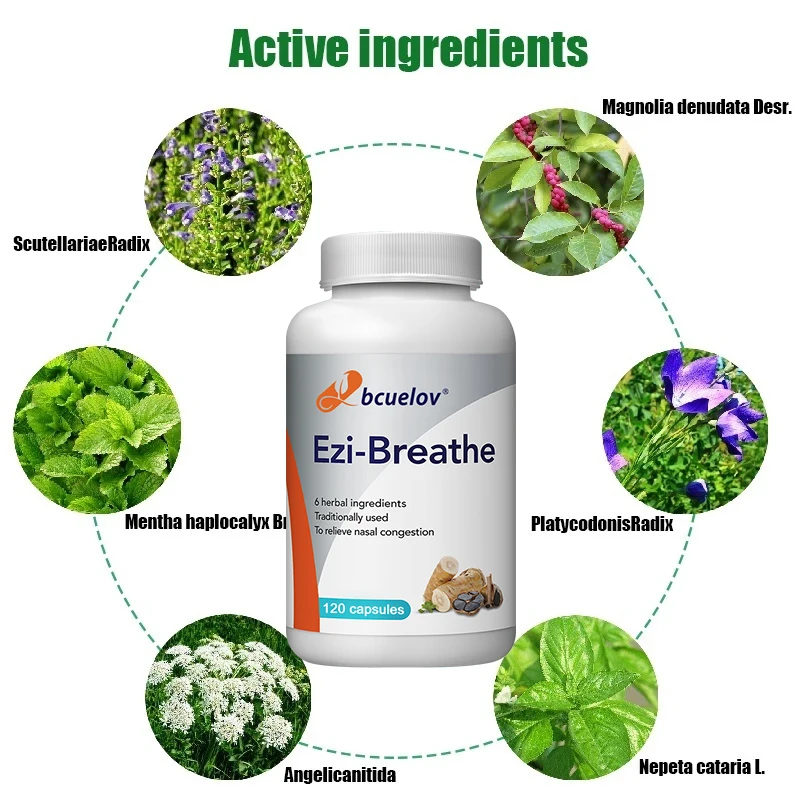 Respiratory Health Supplement - Helps To Thin and Clear Mucus That Blocks The Airways, Relieve Respiratory Infections, Swelling