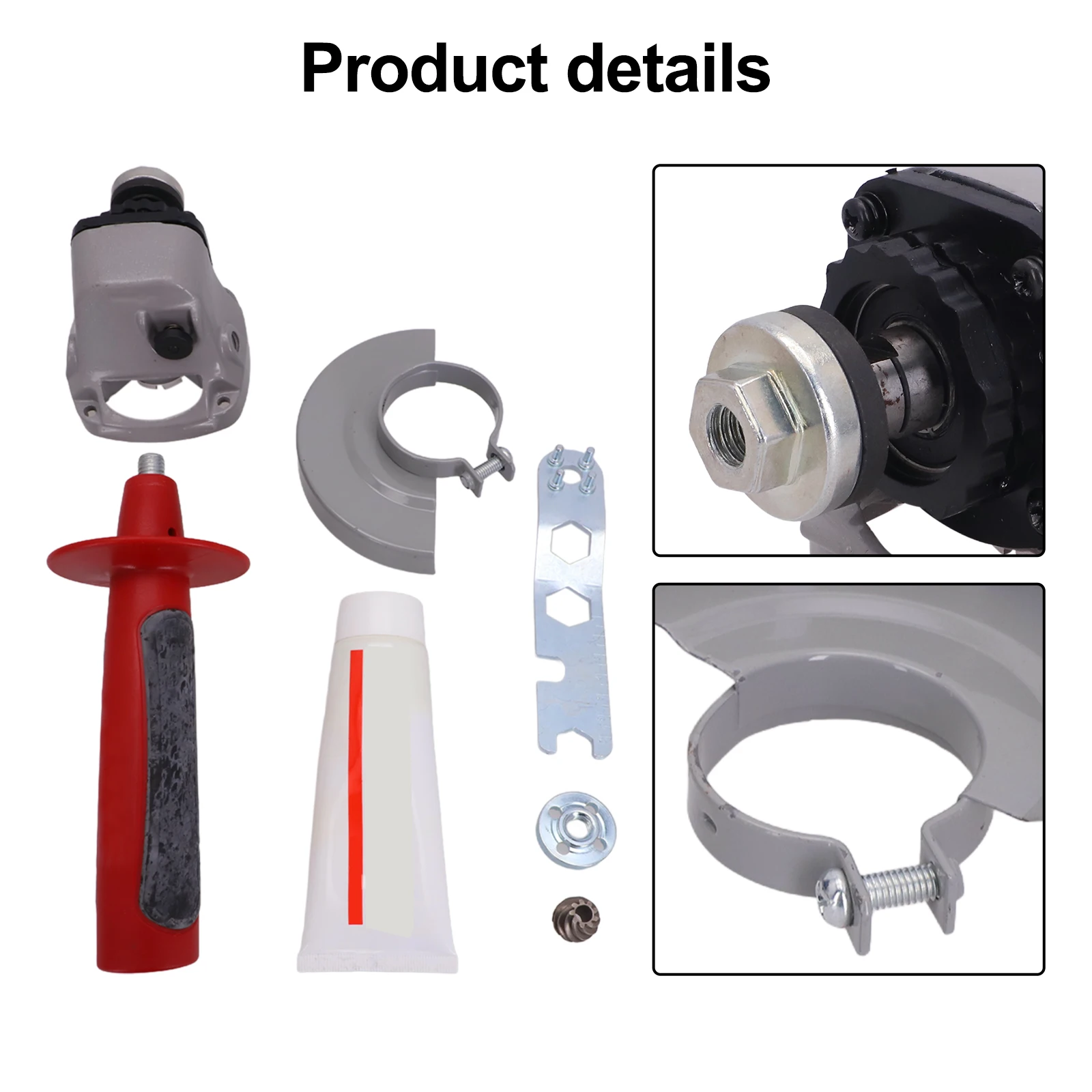 

Simplified Repairs Angle Grinder Front Head Assembly Designed for Bosch For GWS6100 6600 with Essential Components