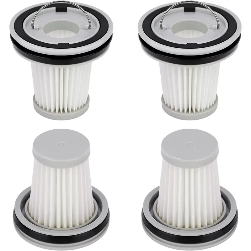 4 Pack HEPA Filter Replacement For Fanttik Slim V8 Apex / V9 Mix / V10 Mix/Slim V10 Apex Cordless Car Vacuum Cleaner