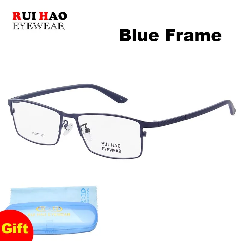Montura de gafas sin montura para hombre, lentes rectangulares de diseño Retro de acero inoxidable, Unisex, 8887