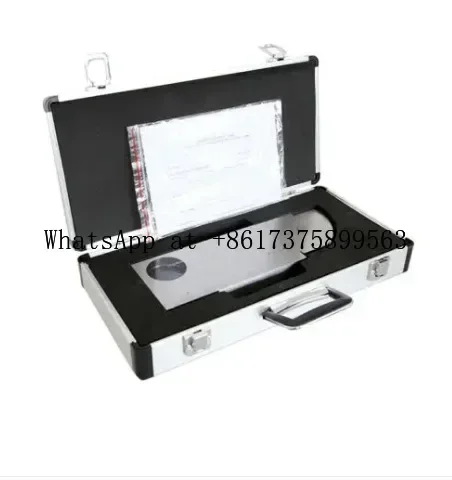 TMTECK IIW Type 2 1018 Steel Ultrasonic Calibration Block for NDT Testing Laboratory Calibration