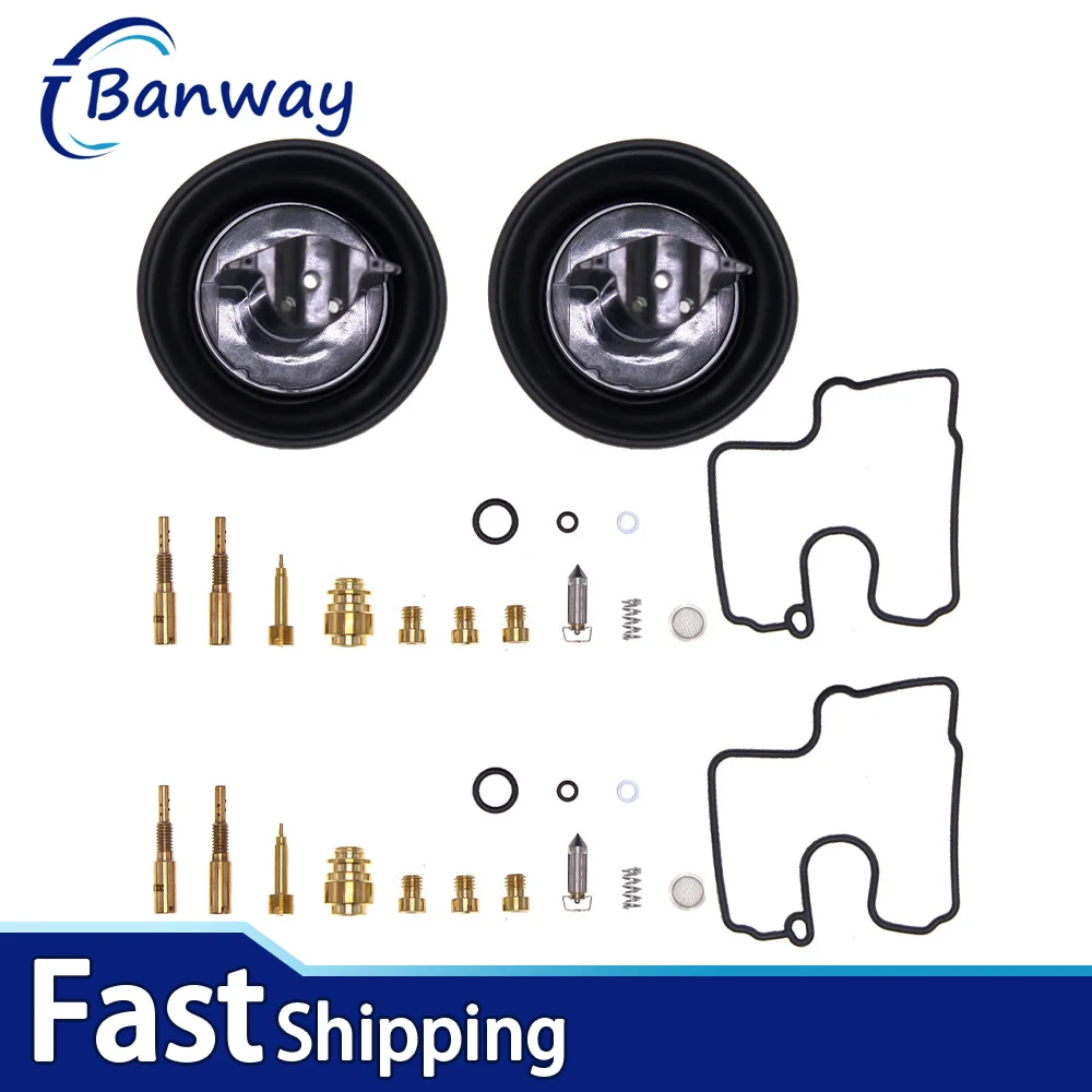 

2X Carburetor Repair Kit for Suzuki Intruder 1500 VL1500 1998–2004 | Carb Rebuild Gasket Float Valve