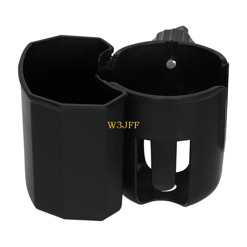 

W3JF Strollers Universal Cup Holder Phone Stand with Safety Lock Mechanism