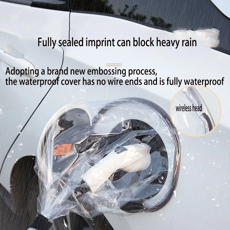 Suitable For New Energy Vehicle Charging Port Rain Cover Outdoor Charging Port Rain Proof Universal