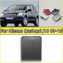 Car Front Bumper Towing Hook Cover Cap For Nissan Qashqai Dualis J10 2008 2009 2010 2011 2012 2013 2014 Hauling Eye Trailer Lid