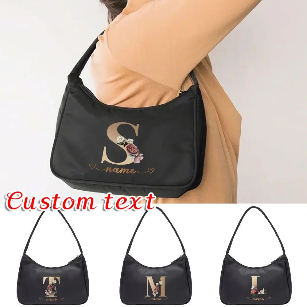 Personalized Customized New Simple Design Women's Underarm Bag Large Capacity Portable Commuter Bag