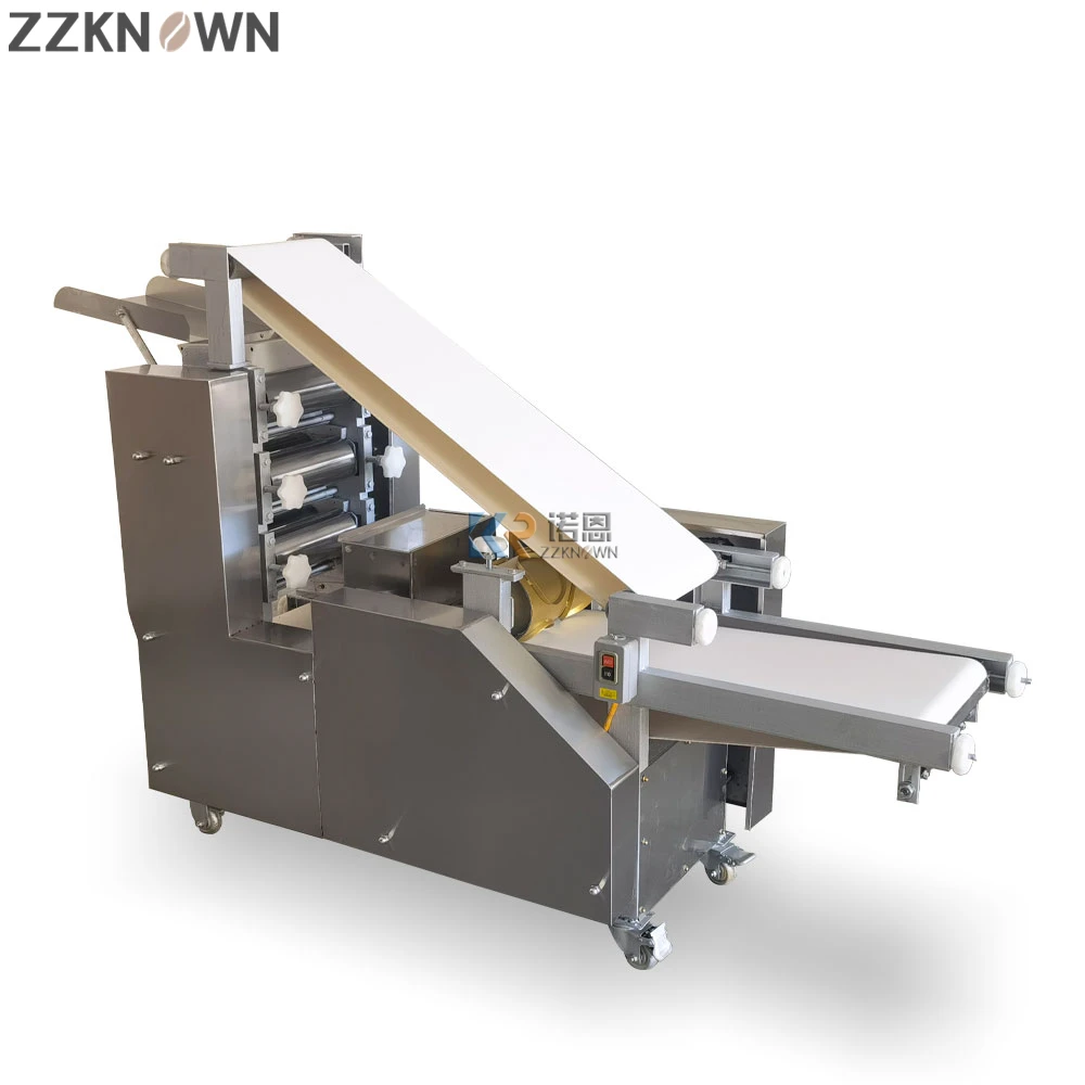 Automatic Roti Pizza Dough Maker Machine Industrial Automatic Pizza Dough Maker Roller Base forming Machine Pizza Base Making