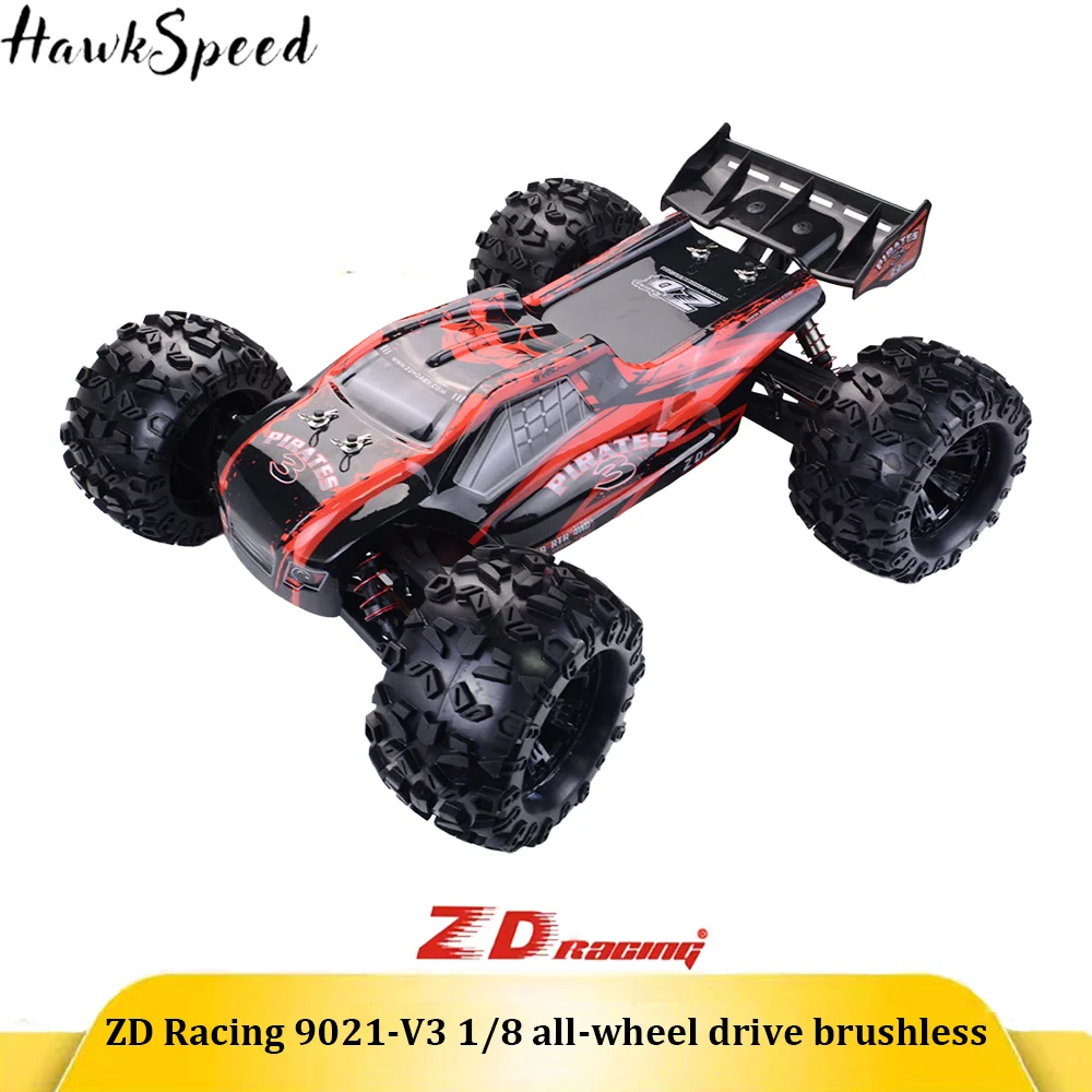 ZD Racing 9021 V3 / MT8 Pirates3 1/8 2.4G 4WD 90km/h Brushless RC Car Electric Truggy Vehicle RTR/KIT Model Outdoor Toys Cars