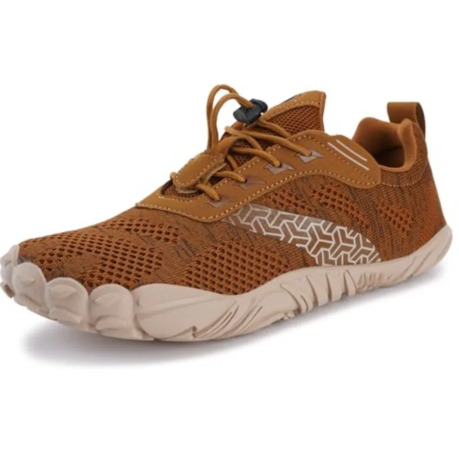 

WHITIN Men's Minimalist Trail Running Shoes Wide Toe Box Optimal Barefoot-Feel