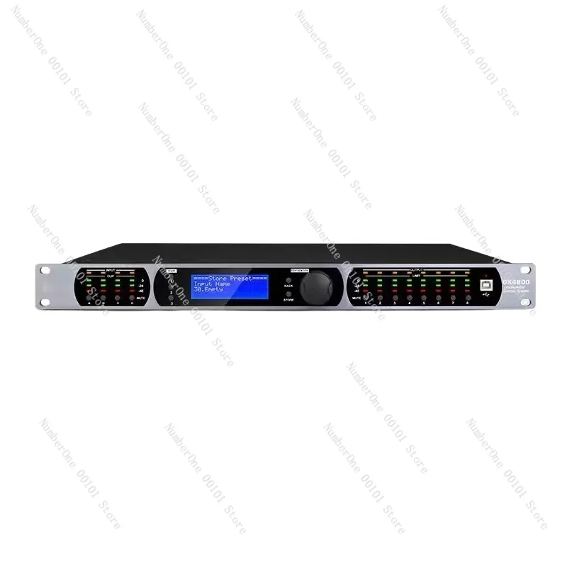 Audio Processor CX4800 Digital Audio Processor Line Array Speaker Stage Performance Effects Processor Professional Grade
