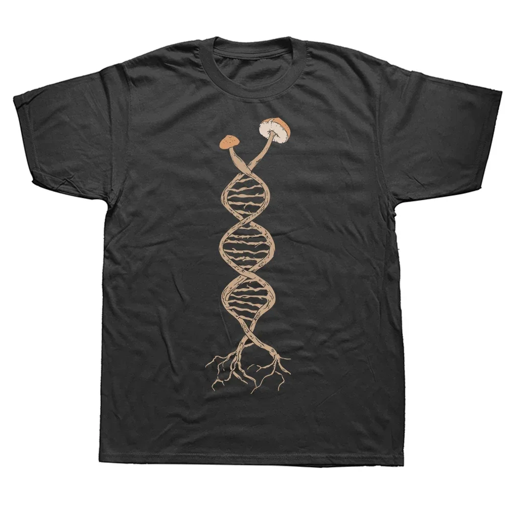 

Tee Tops Round Neck Short-Sleeve Fashion Tshirt Clothing Casual Basic T-shirts Pick Mushrooms Is In My DNA Mycology T Shirt tops