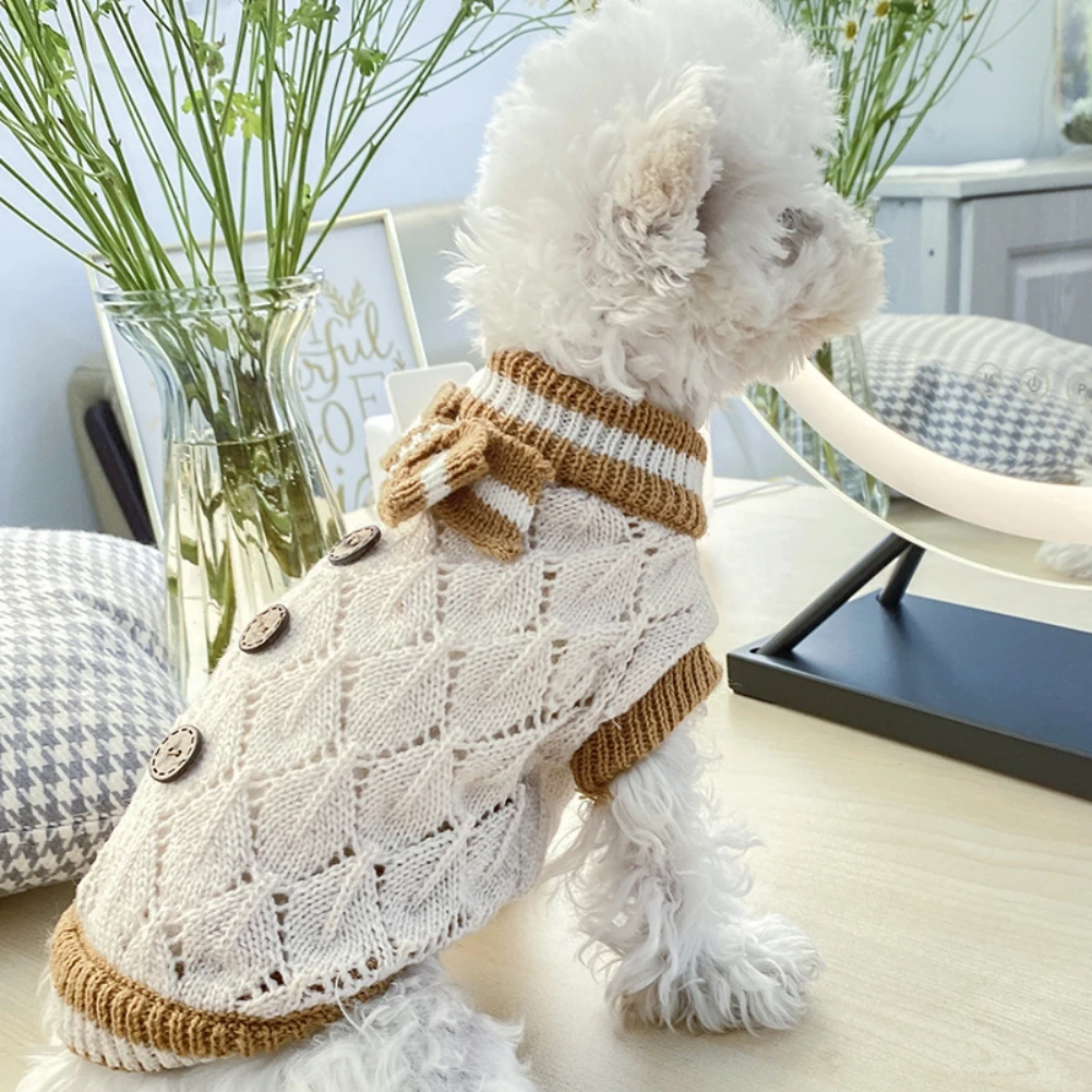 

Soft Cozy Cat Clothes Autumn Winter Warm knit Sweatshirt for Small Dogs Puppy Kitten Jacket Coat Pet Sphynx Costume Sweater