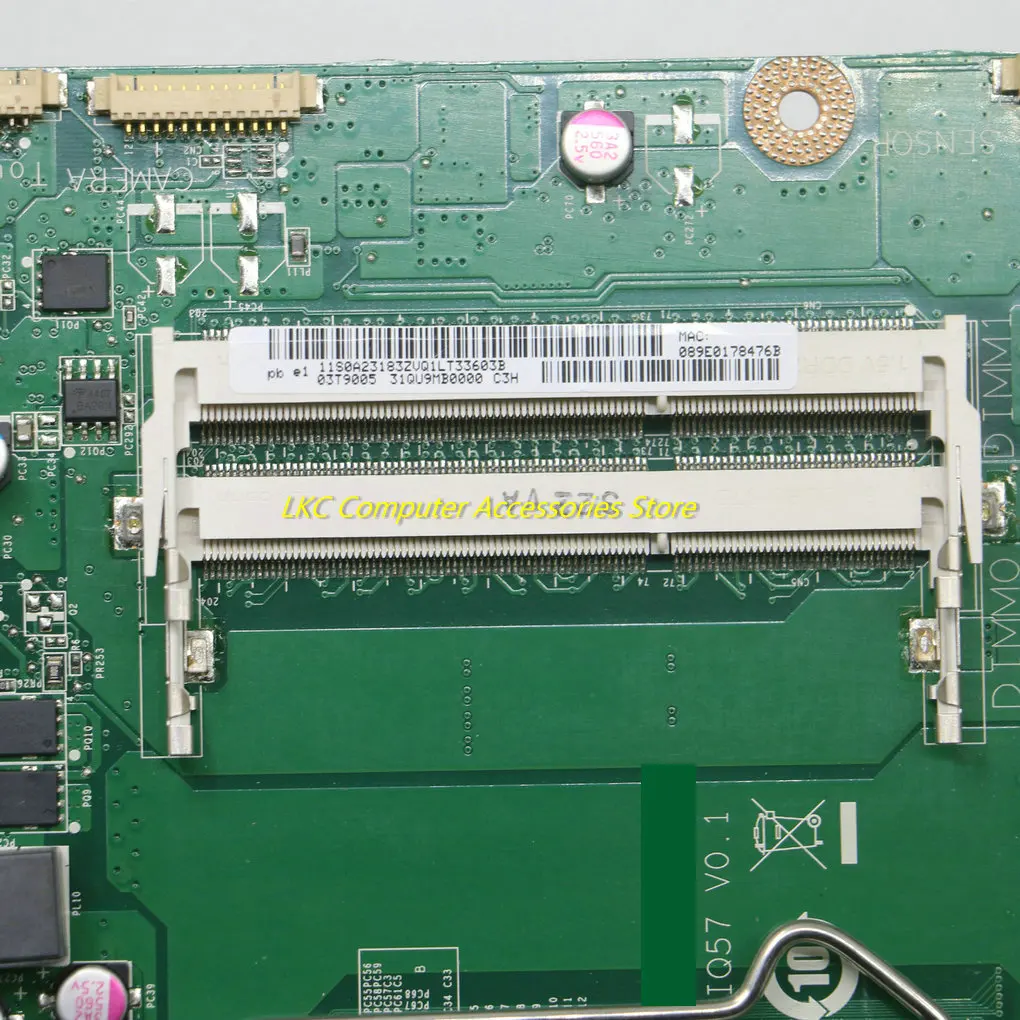 Imagem -02 - Placa-mãe para Lenovo Thinkcentre All-in-one Mainboard Lga1156 Ddr3 03t9005 Iq57 Da0qu9mb6c0 100 Testado