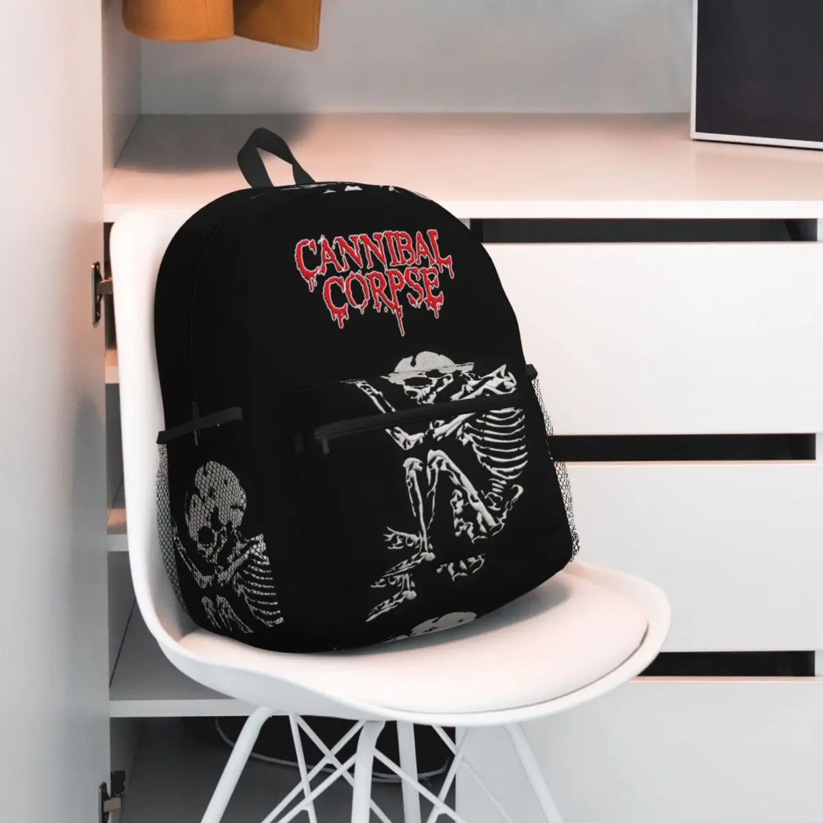 Cannibal Corpse Heavy Metal Band Horror Backpack Daypack Large Capacity Boys Girls BookBag School Bag Shoulder Bags Men Women